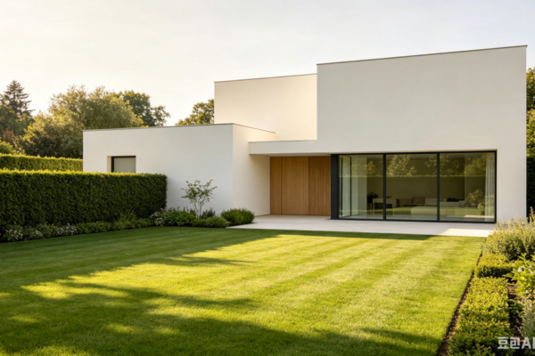 Modern Villa Garden